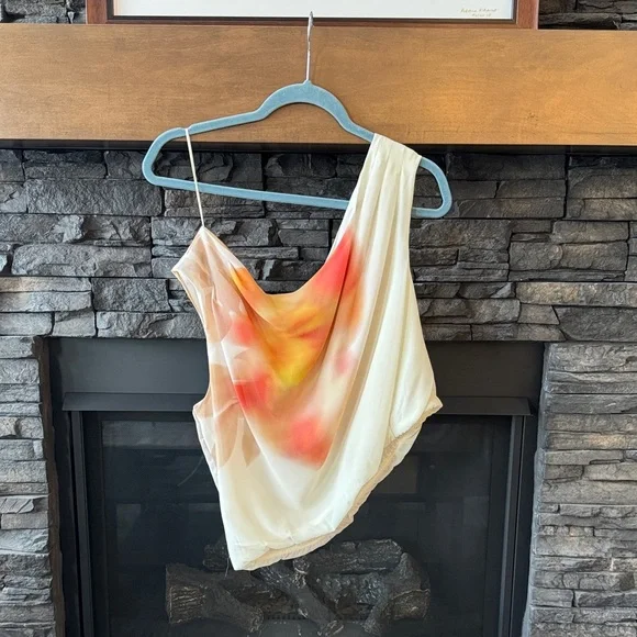 Dynamite Multicolor Asymmetrical Top - Picture 1 of 5